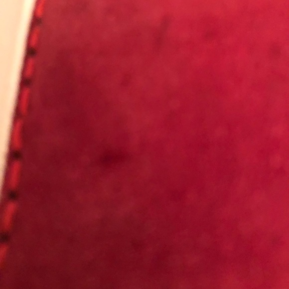 Bacco  Bucci Men’s Red suede Loafers - Picture 7 of 8